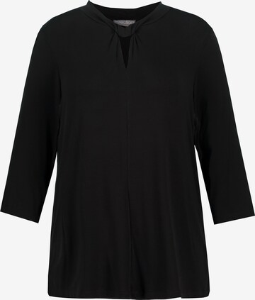 Ulla Popken Shirt in Black: front