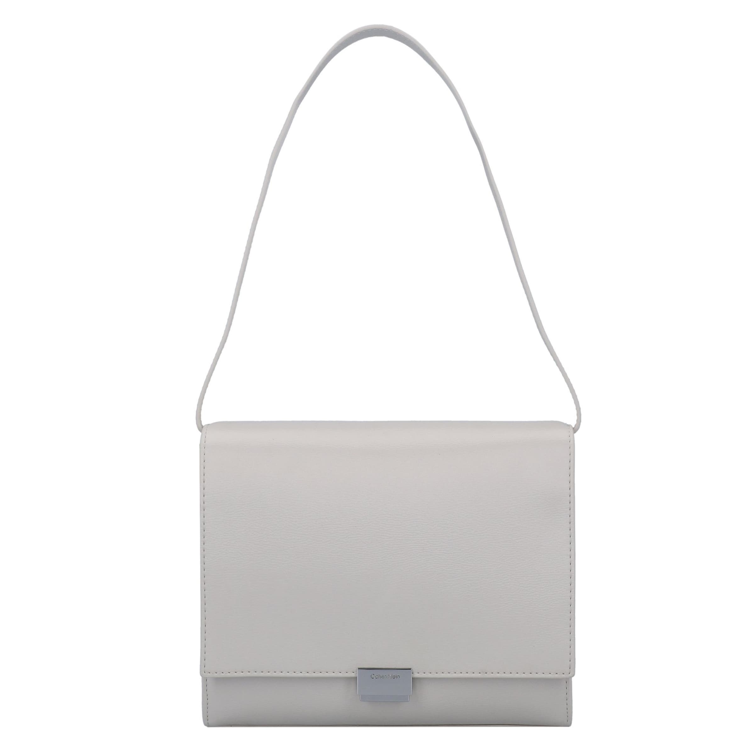 Calvin Klein Schultertasche 'Archive' in Weiß: Vorderseite