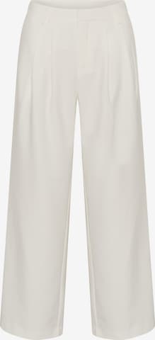 CULTURE Pleat-front trousers 'Yala' in White: front