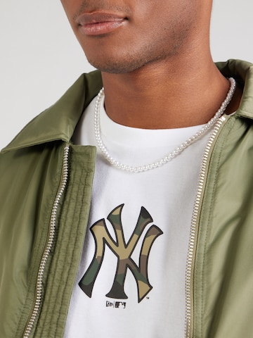 NEW ERA - Camiseta 'MLB INFILL NEYYAN' en blanco