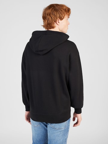 Sweat-shirt BOSS Orange en noir