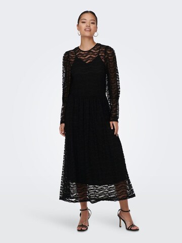 Robe de cocktail 'Fun' JDY en noir : devant