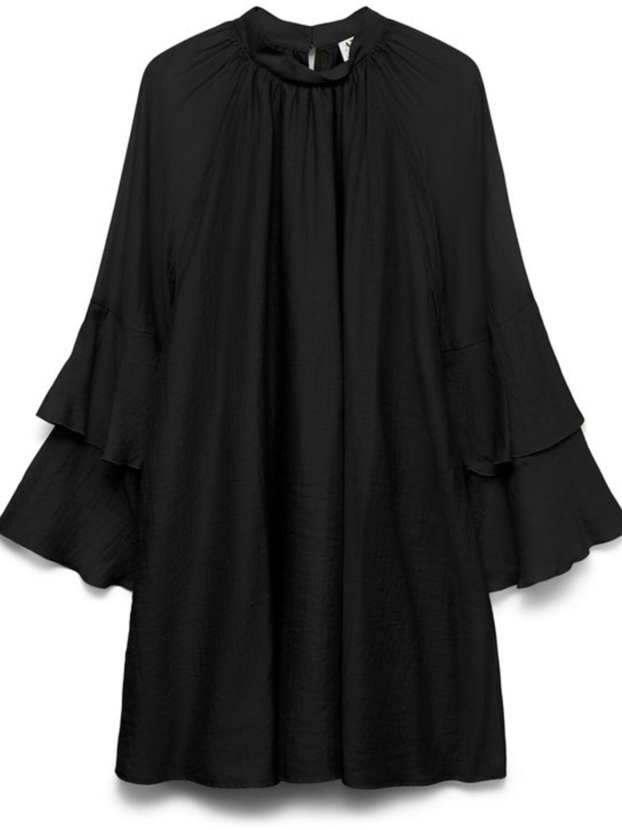 VERO MODA Jurk 'AWVALORA' in Zwart: voorkant