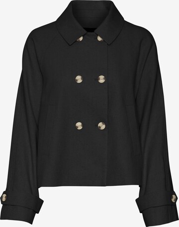 VERO MODA Between-Seasons Coat in Black: front