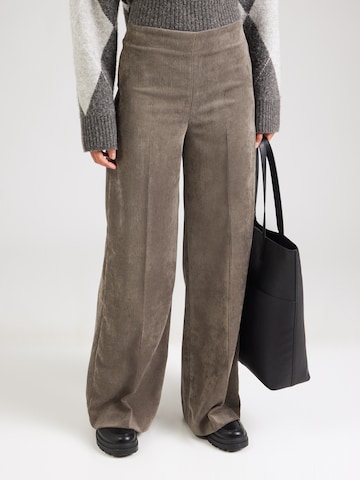 Wide leg Pantaloni con piega frontale 'BEFORE' di DRYKORN in grigio: frontale