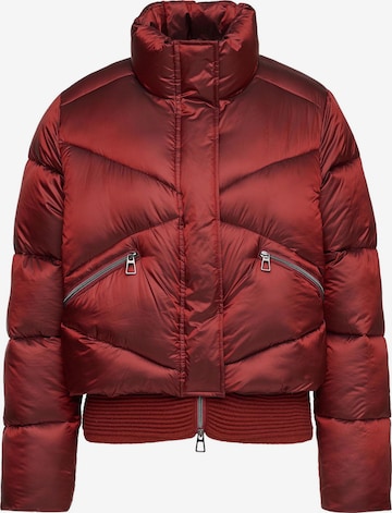 MANISA Between-Season Jacket 'Steppjacke' in Red: front