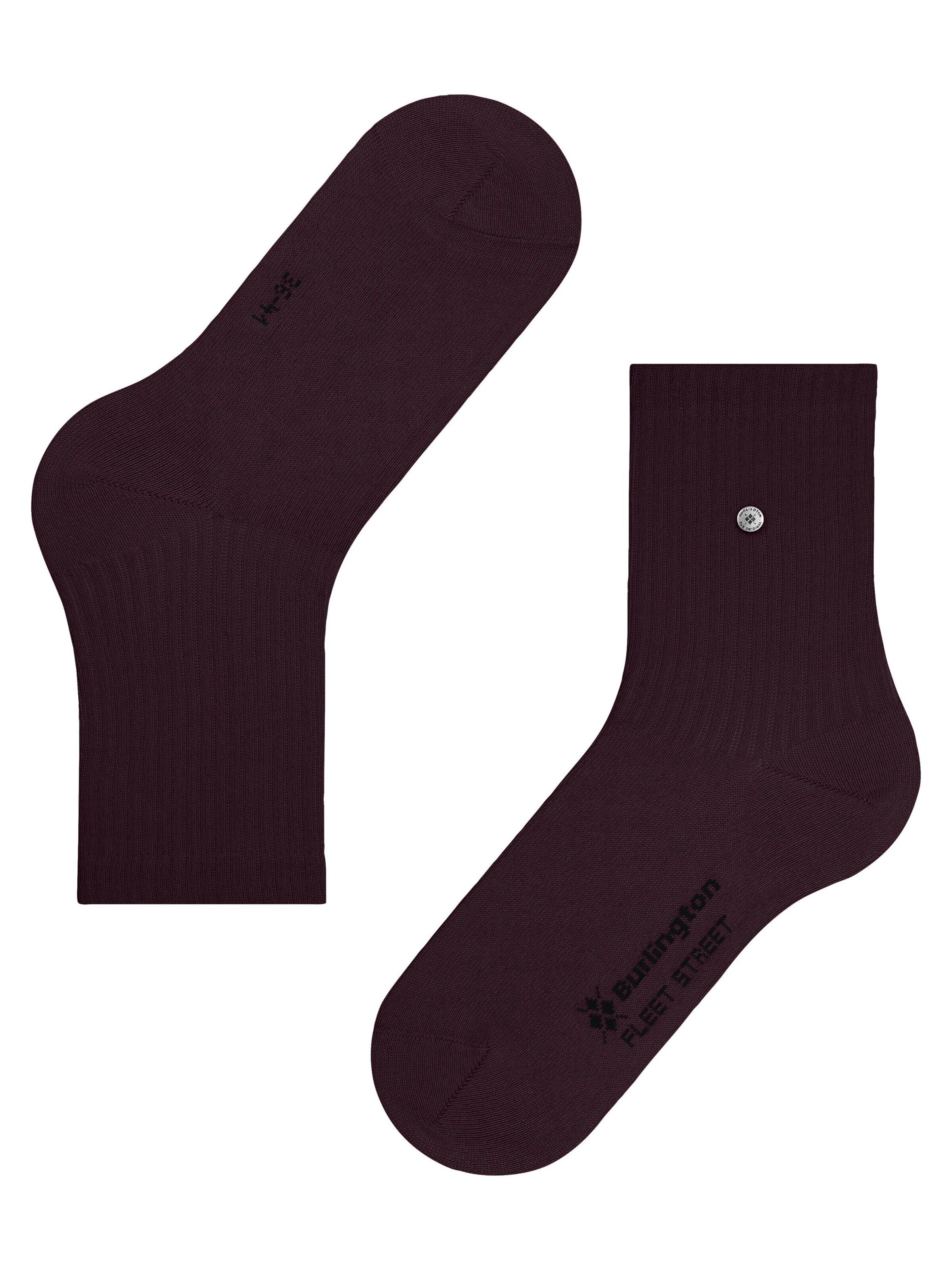 BURLINGTON Socks 'Fleet Street' in Red