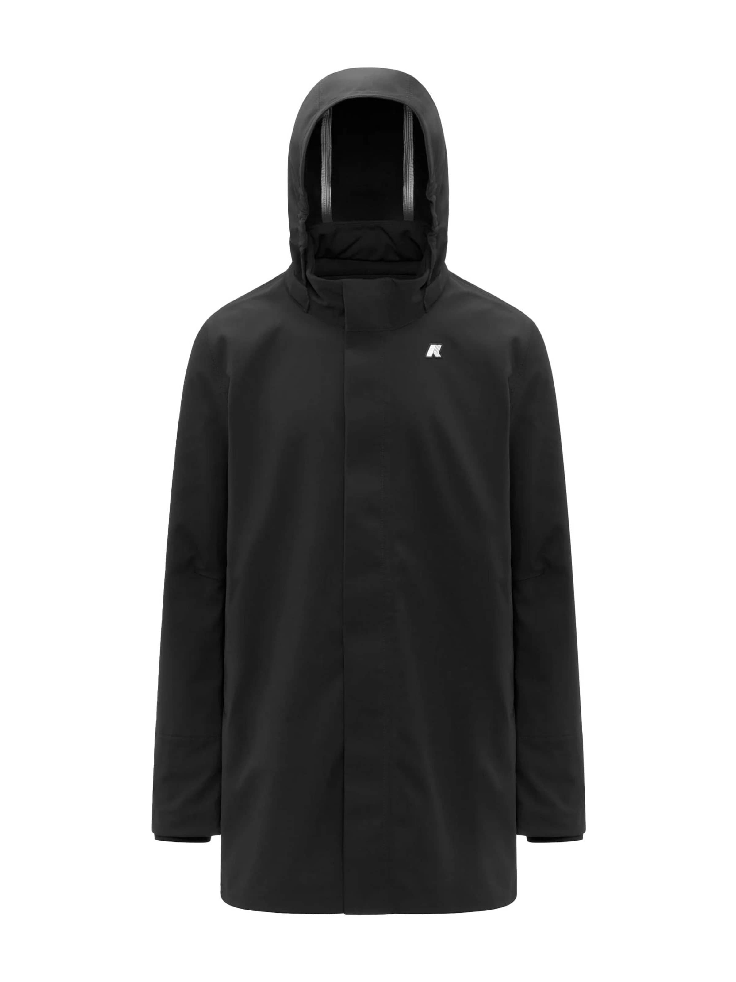 K-Way Winterjacke 'DUKE BONDED GIUBBINO'‌‌‌‌‌‌‌‌‌‌ in schwarz, Produktansicht