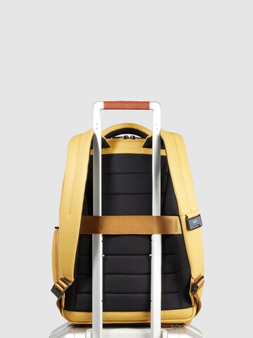Sac à dos Piquadro en jaune