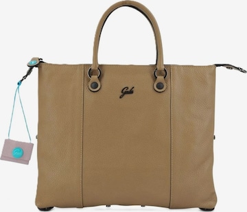 Borsa a mano 'G3 plus bull black L' di Gabs in beige: frontale
