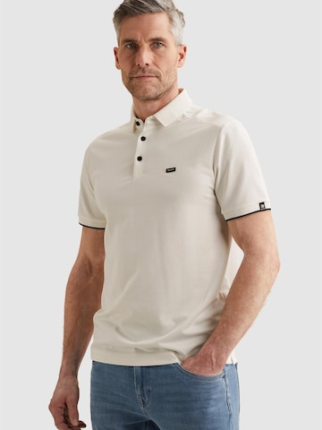 Maglietta 'Polo shirt in piqué blend' di VANGUARD in bianco: frontale