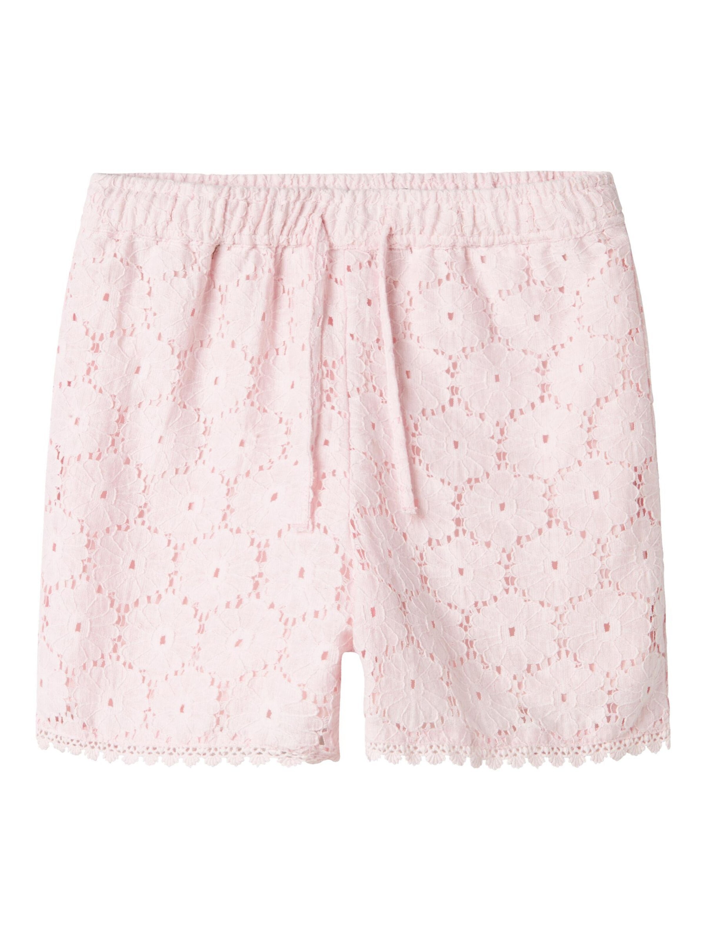 NAME IT - regular Pantalón en rosa: frente