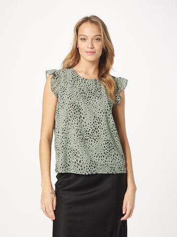 ONLY - Blusa 'Ann' en verde: frente