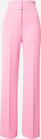 HUGO Loose fit Pleated Pants 'Himia' in Pink: front