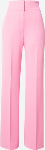 HUGO Red - Loosefit Calças com vincos 'Himia' em rosa: frente