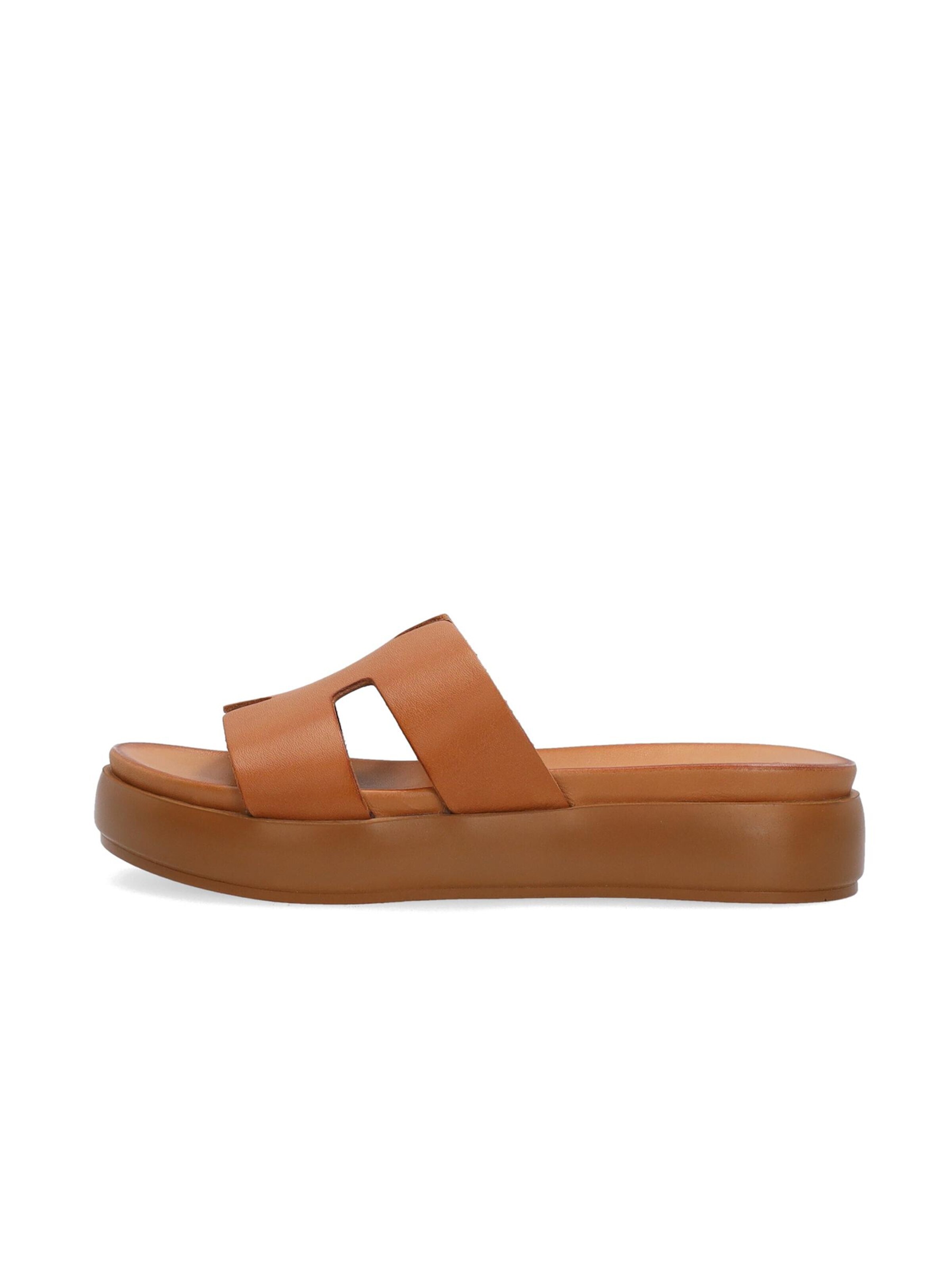 VENEZIA Mules 'Venezia' in Brown: front