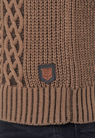 Rusty Neal Pullover in Braun