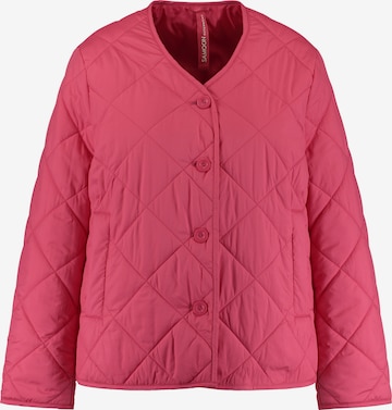 SAMOON Winter Jacket in Pink: front