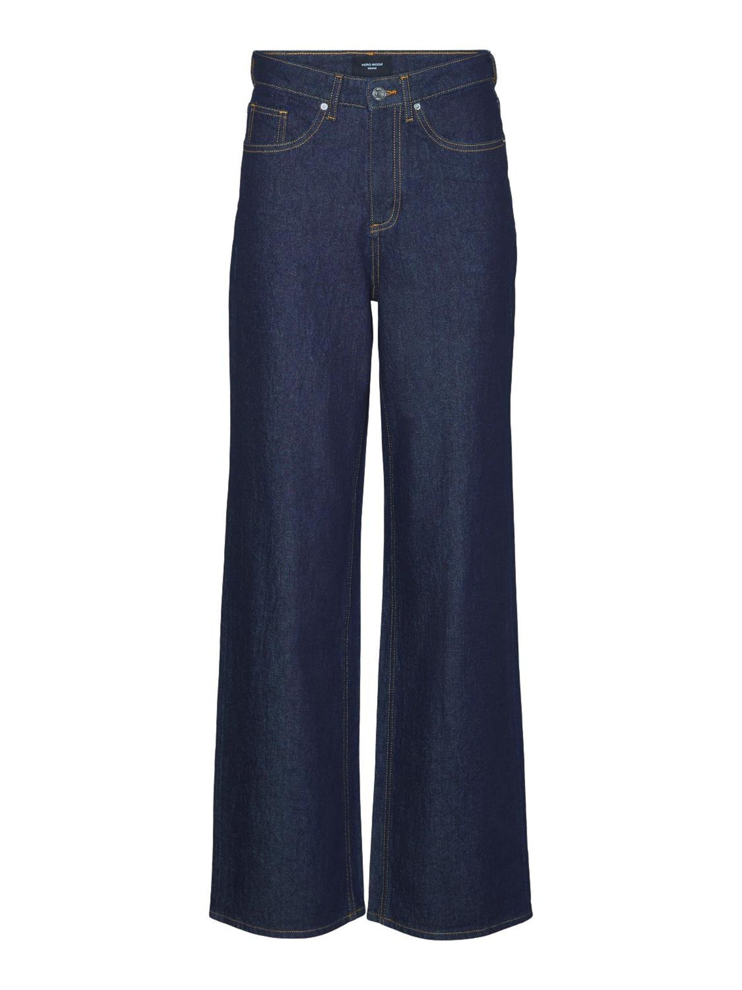 Vero Moda Curve Bootcut Jeans 'TESSA' in Blauw: voorkant