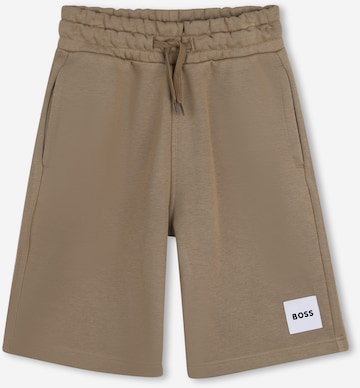 BOSS Штаны в Коричневый: спереди