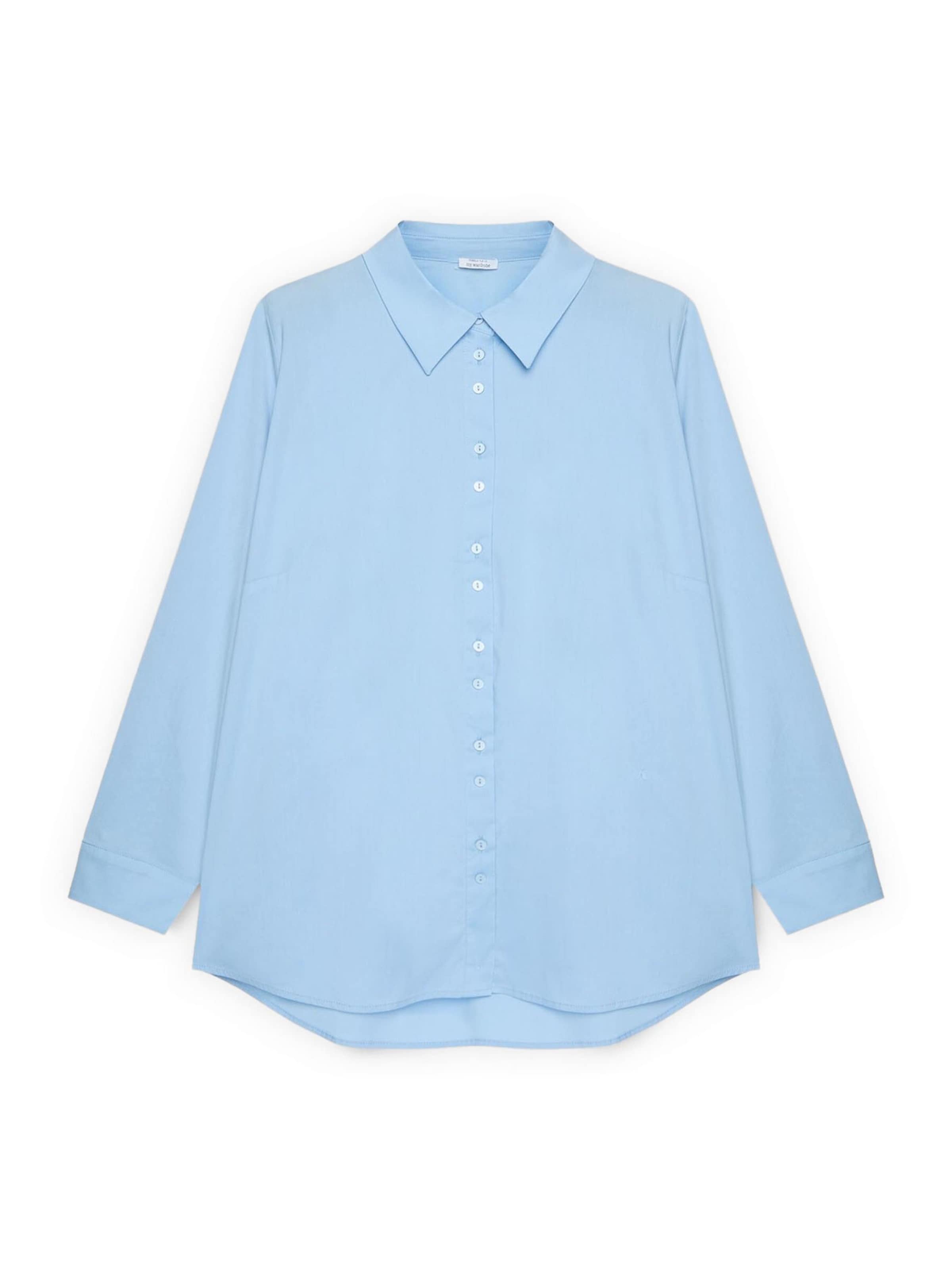 Chemisier Fiorella Rubino en bleu : devant