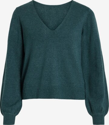 VILA Sweater 'RIL' in Green: front