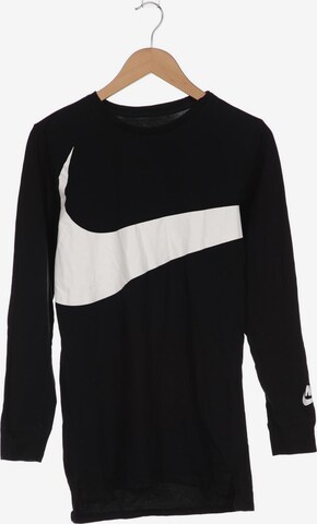 NIKE Langarmshirt XS in Schwarz: predná strana