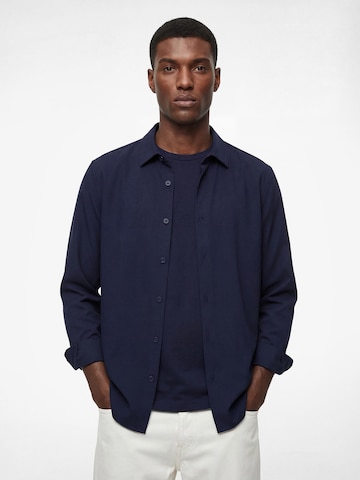 Koton Regular fit Business shirt in Blue: front