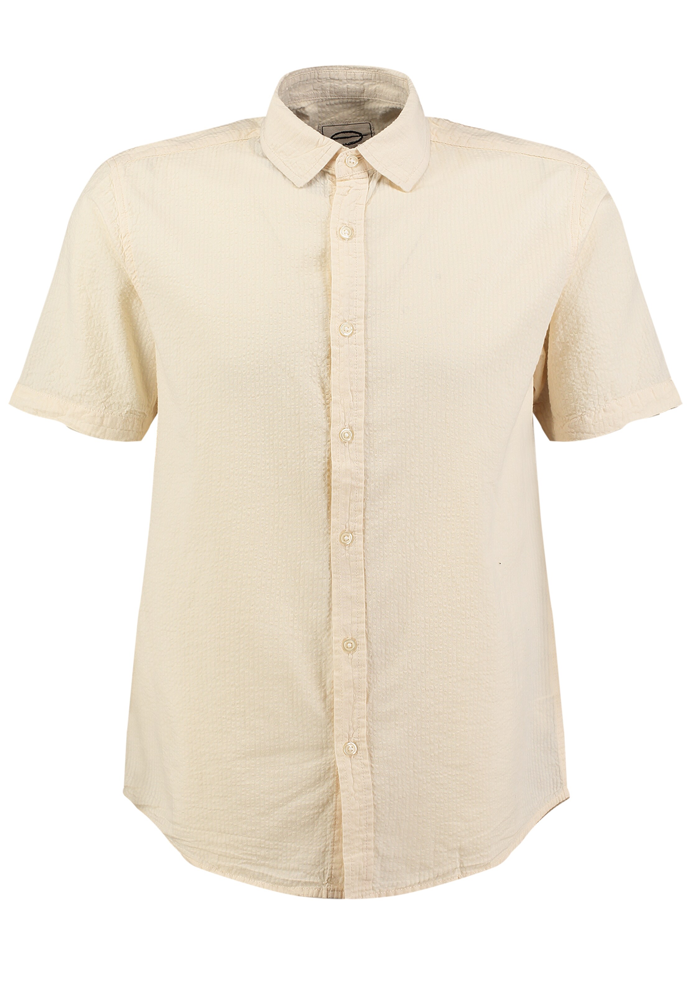 Key Largo Rovný strih Košeľa 'SEASIDE' - Béžová: predná strana