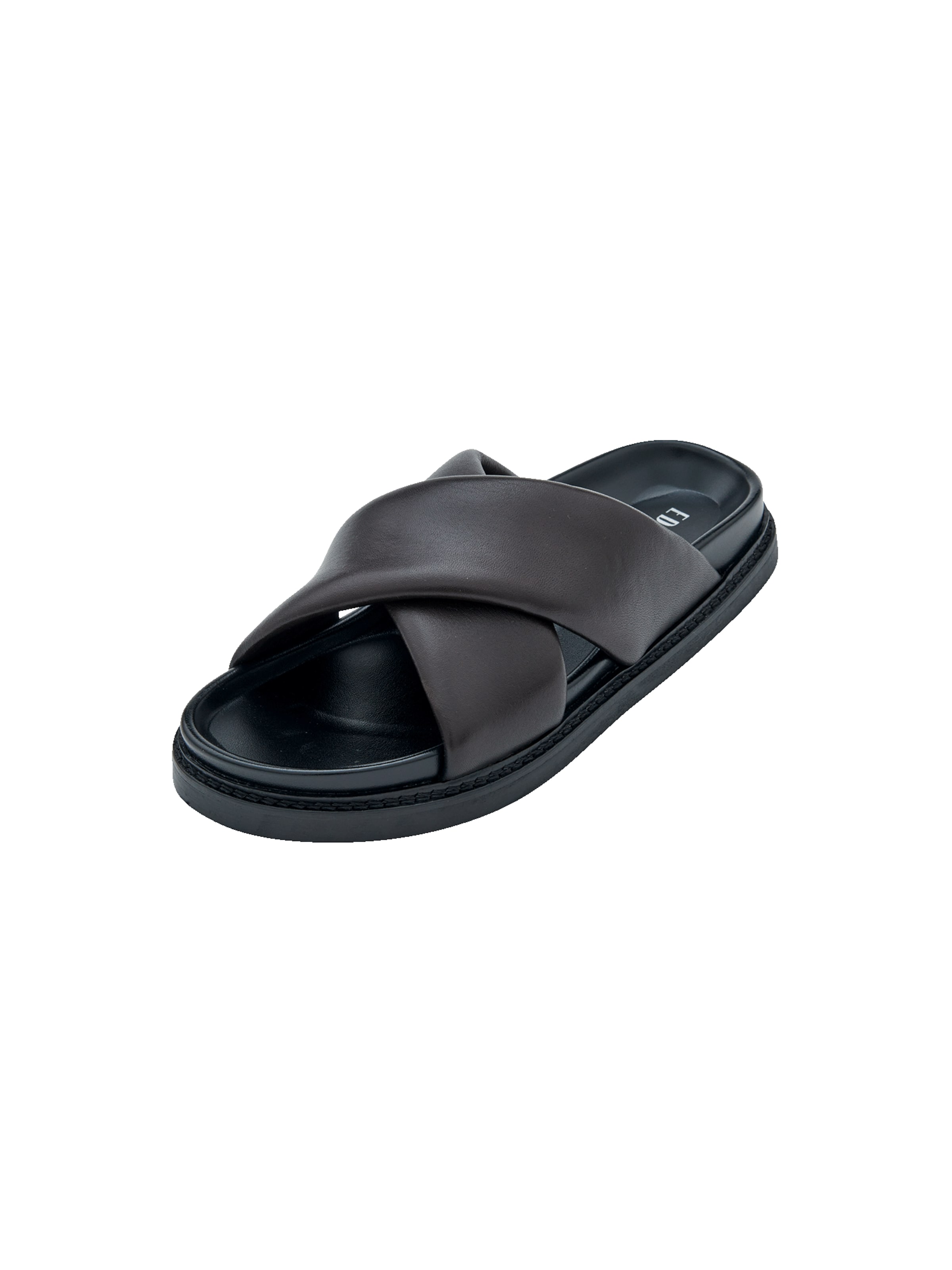 Zoccoletto 'Marniq' di EDITED in marrone: frontale