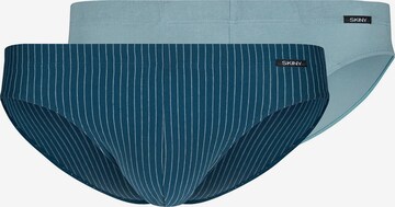 Skiny Slip in Blau: predná strana