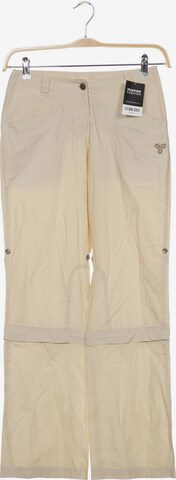 JACK WOLFSKIN Pants in S in White: front