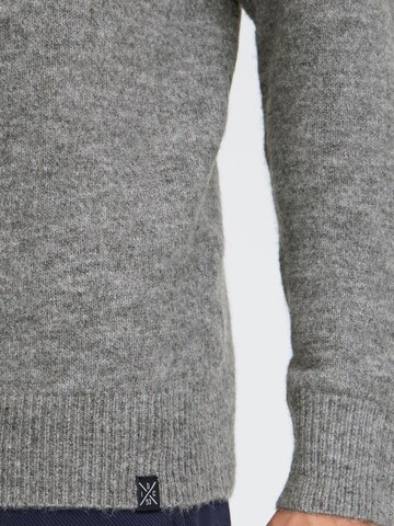 Pull-over ' IDBercell ' INDICODE JEANS en gris