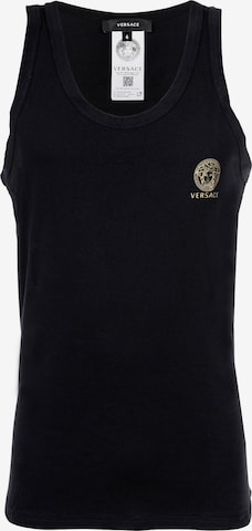 Maglietta intima di VERSACE in nero: frontale