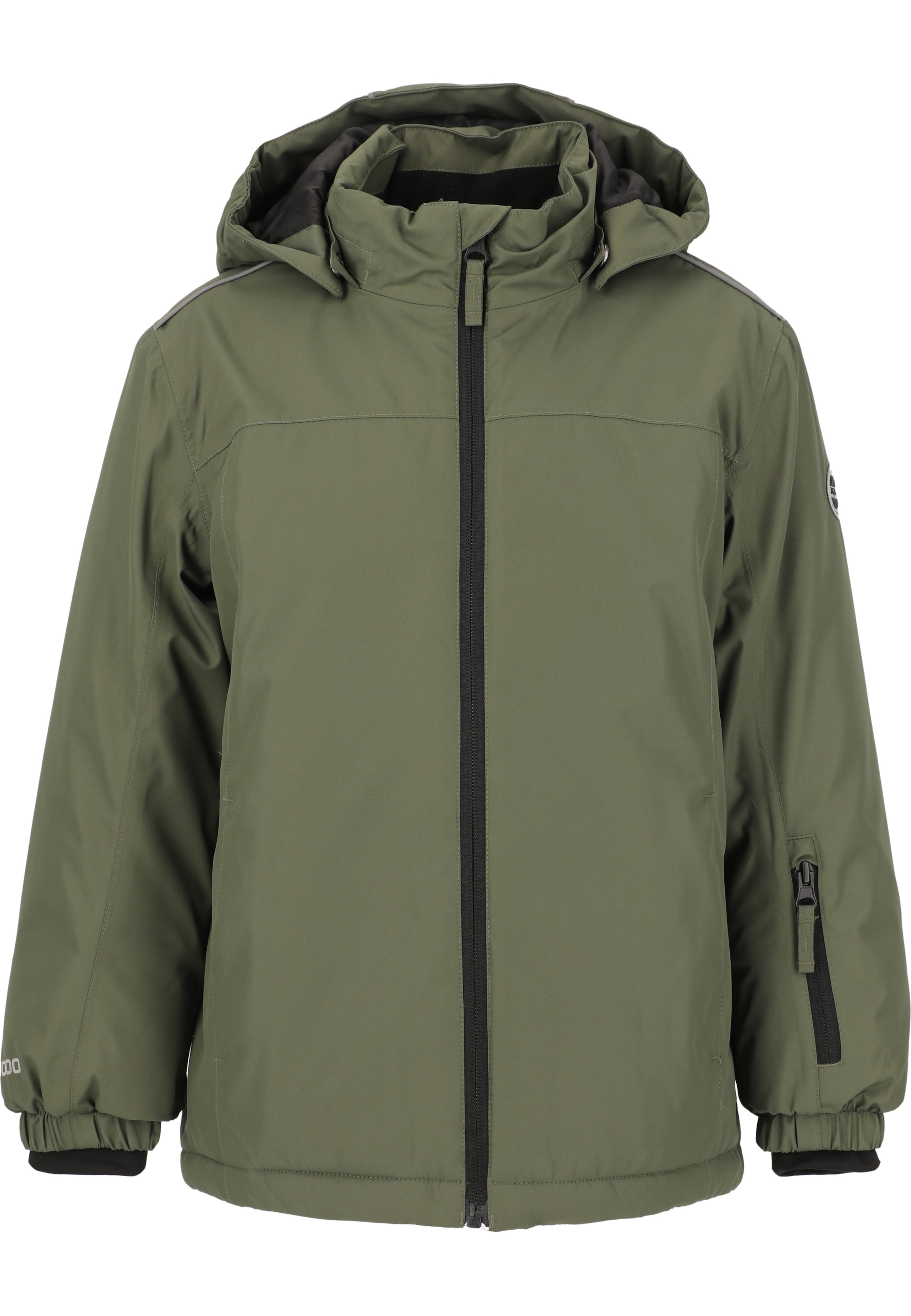 ZigZag Winter jacket 'Murdoch' in Green: front