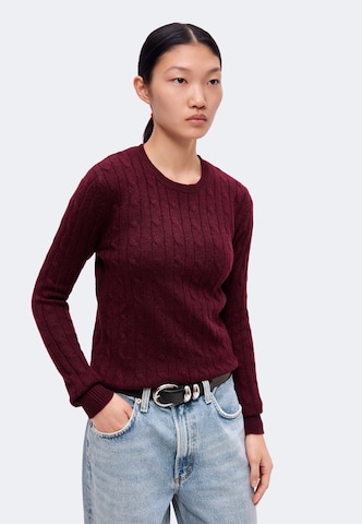 Pulover de la Pure Cashmere NYC pe roșu