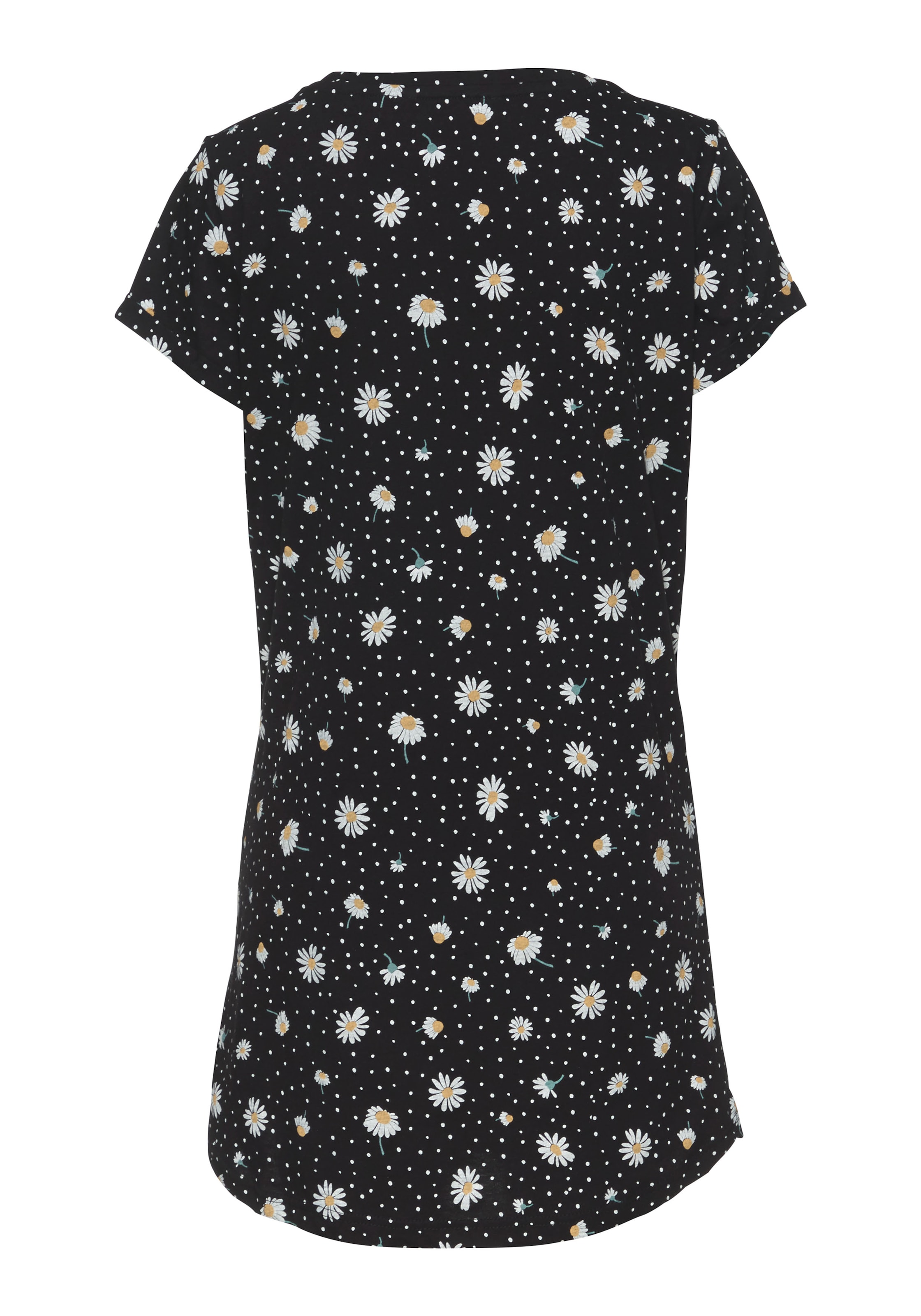 VIVANCE Nočná košieľka 'Dreams' - Čierna