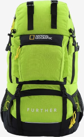 National Geographic Backpack 'Destination' in Green: front