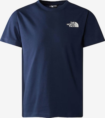 THE NORTH FACE Póló 'Simple Dome' - kék: elől
