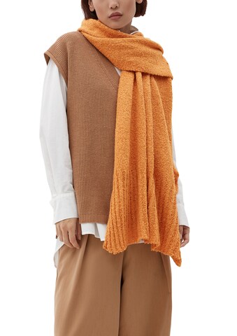 s.Oliver Scarf in Orange: front