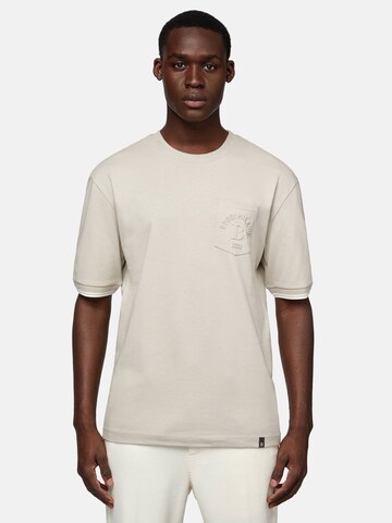 T-Shirt Boggi Milano en beige : devant