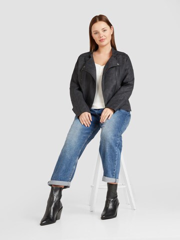 ONLY Carmakoma Between-season jacket 'AVANA' in Blue