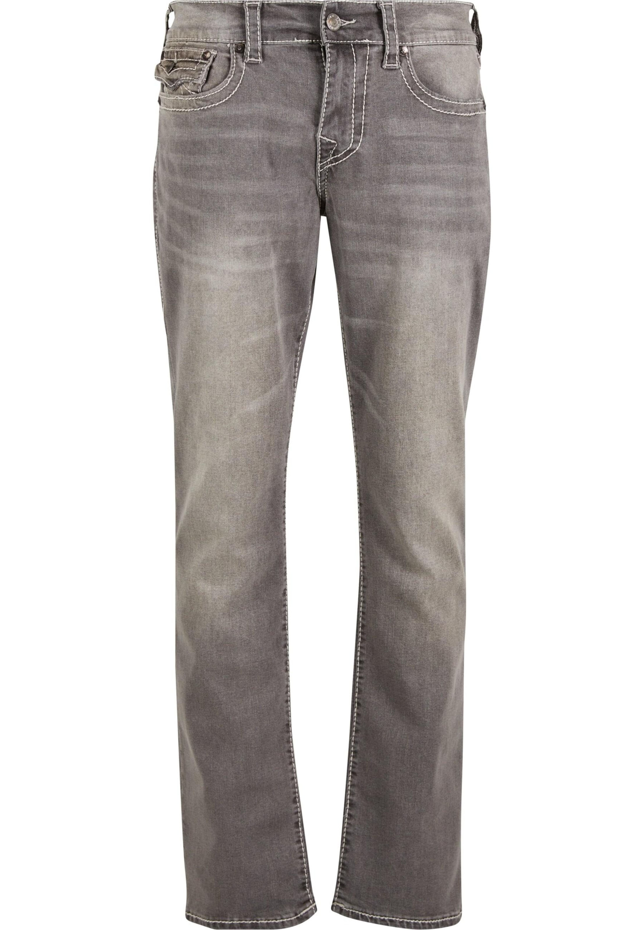 regular Jeans 'Ricky' di True Religion in grigio: frontale