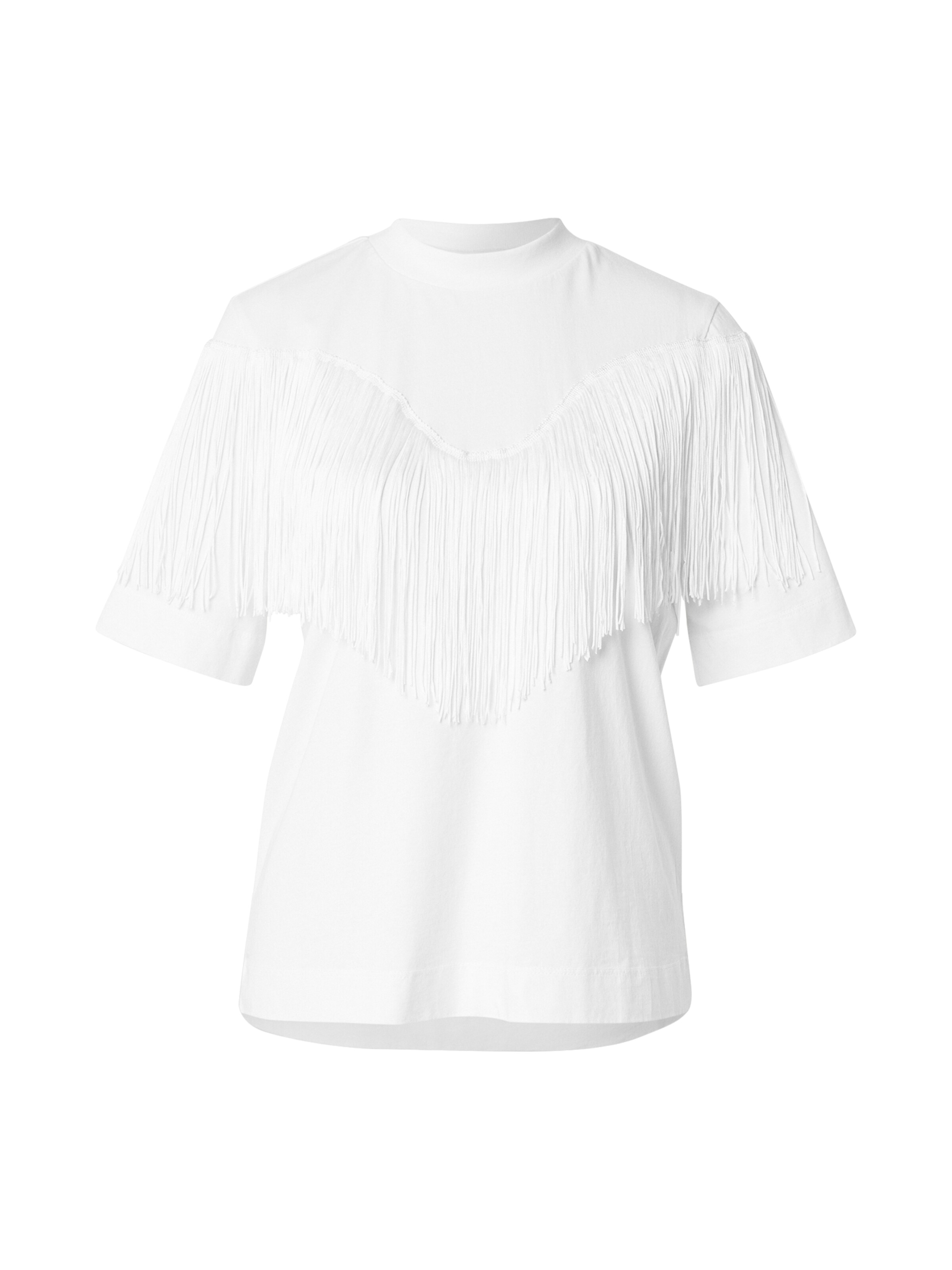 YAS Μπλουζάκι 'YASFRINA' σε λευκό: μπροστά