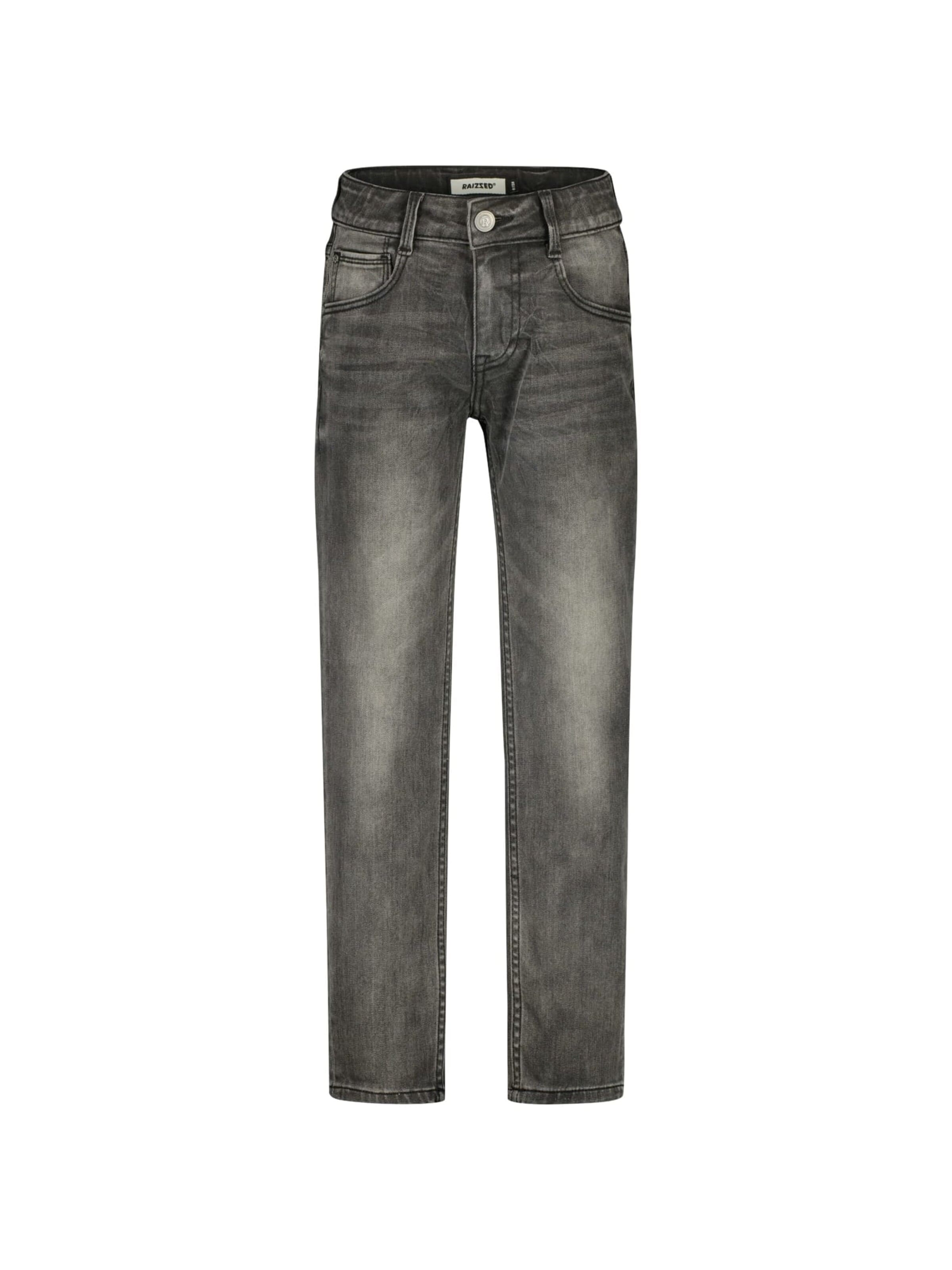 Raizzed Baggy Jeans in Grey: front