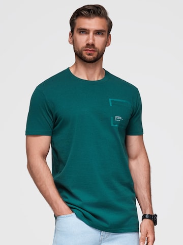 Ombre Shirt in Green
