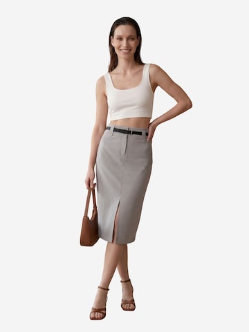 Jupe My fashion en gris