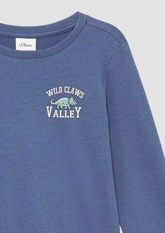 T-Shirt s.Oliver en bleu