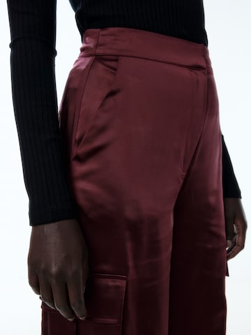 Wide Leg Pantalon 'Malena' EDITED en rouge