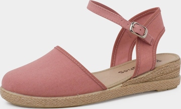 Pisamonas - Sandalias en rosa: frente